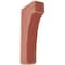 Ekena Millwork 1 3/4"W x 4"D x 8"H Clarksville Wood Vintage Decor Bracket, Salvage Red BKTWD02X04X08CVRD - alternate 1